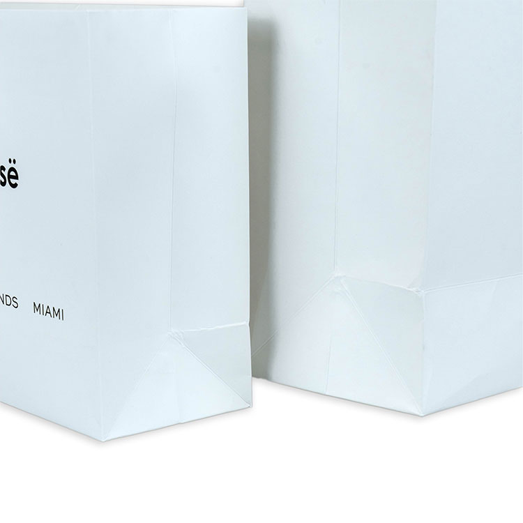 White Card Paper Shopping Bag